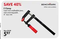 Home Hardware F Clamp offer