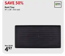 Home Hardware Boot Tray offer