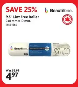 Home Hardware 9.5 Lint Free Roller offer