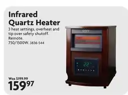 Home Hardware Infrared Quartz Heater offer