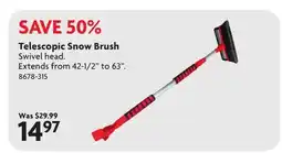 Home Hardware Telescopic Snow Brush offer