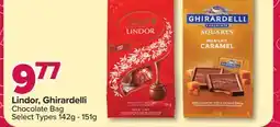 PharmaChoice Lindor, Ghirardelli Chocolate Bag offer
