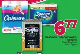 PharmaChoice Cashmere, SpongeTowels, Scotties Paper Products offer