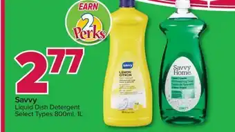 PharmaChoice Savvy Liquid Dish Detergent offer