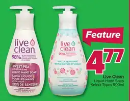 PharmaChoice Live Clean Liquid Hand Soap offer