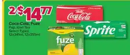 PharmaChoice Coca-Cola, Fuze Pop, Iced Tea offer