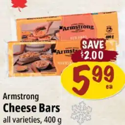 Farm Boy Armstrong Cheese Bars offer