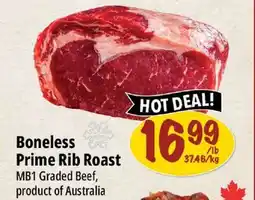 Farm Boy Boneless Prime Rib Roast offer