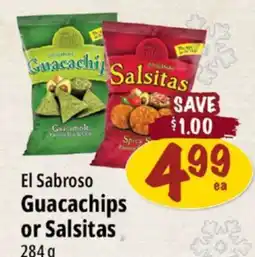 Farm Boy El Sabroso Guacachip or Salsitas offer