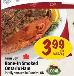 Farm Boy Farm Boy Bone-In Smoked Ontario Ham offer