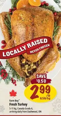 Farm Boy Farm Boy Fresh Turkey offer