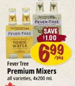 Farm Boy Fever Tree Premium Mixers offer