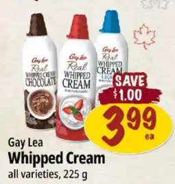 Farm Boy Gay Lea 399 Whipped Cream offer