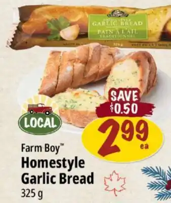 Farm Boy Farm Boy Homestyle Garlic Bread offer