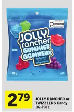 Foodland JOLLY RANCHER or TWIZZLERS Candy offer