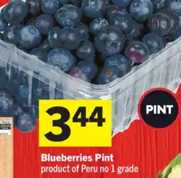 Foodland Blueberries Pint offer