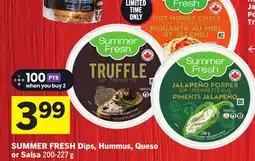 Foodland SUMMER FRESH Dips, Hummus, Queso or Salsa offer
