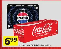 Foodland COCA-COLA or PEPSI Soft Drinks offer