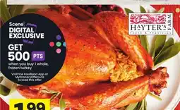 Foodland Frozen turkey offer