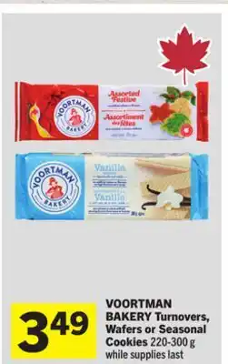 Foodland VOORTMAN BAKERY Turnovers, Wafers or Seasonal Cookies offer