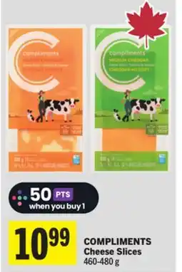 Foodland COMPLIMENTS Cheese Slices offer