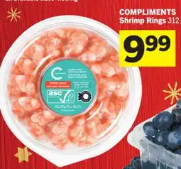 Foodland COMPLIMENTS Shrimp Rings offer