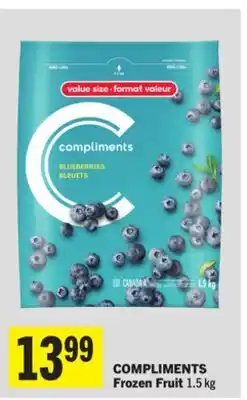 Foodland COMPLIMENTS Frozen Fruit offer