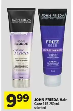 Foodland JOHN FRIEDA Hair Care offer