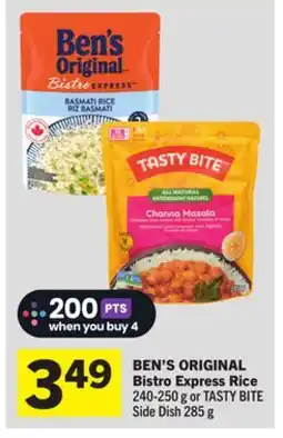 Foodland BEN'S ORIGINAL Bistro Express Rice offer