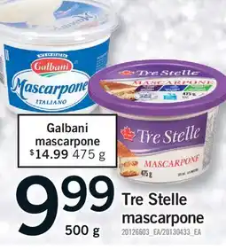 Fortinos TRE STELLE MASCARPONE, 500 G offer
