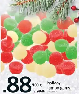 Fortinos HOLIDAY JUMBO GUMS offer