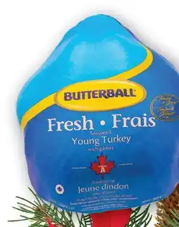 Fortinos BUTTERBALL FRESH WHOLE TURKEY offer