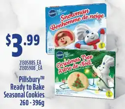 Fortinos PILLSBURYTM READY TO BAKE SEASONAL COOKIES, 260-396G offer