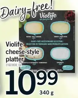 Fortinos VIOLIFE CHEESE-STYLE PLATTER, 340 G offer