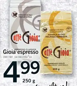 Fortinos GIOIA ESPRESSO, 250 G offer