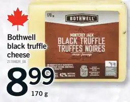 Fortinos BOTHWELL BLACK TRUFFLE CHEESE, 170 g offer