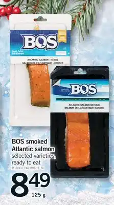 Fortinos BOS SMOKED ATLANTIC SALMON, 125 g offer