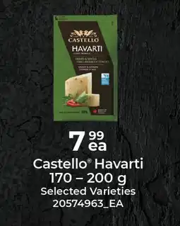 Fortinos CASTELLO HAVARTI, 170 – 200 g offer