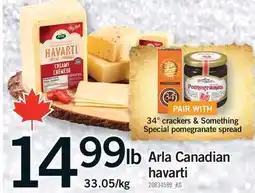 Fortinos ARLA CANADIAN HAVARTI offer