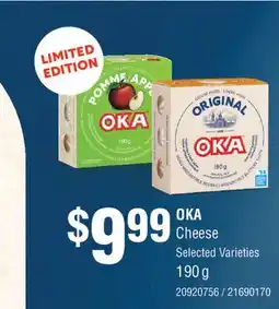 Fortinos OKA CHEESE, 190 g offer