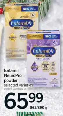 Fortinos ENFAMIL NEUROPRO POWDER, 862/890 G offer