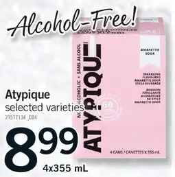 Fortinos ATYPIQUE, 4X355 ML offer