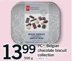 Fortinos PC BELGIAN CHOCOLATE BISCUIT, 500 G offer