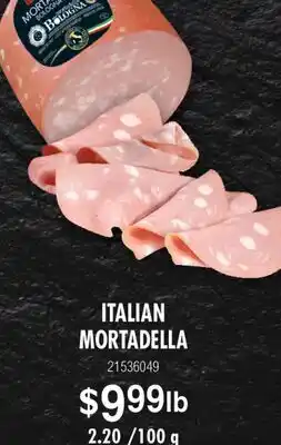 Fortinos ITALIAN MORTADELLA offer