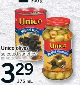Fortinos UNICO OLIVES, 375 ML offer