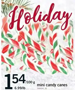 Fortinos MINI CANDY CANES offer