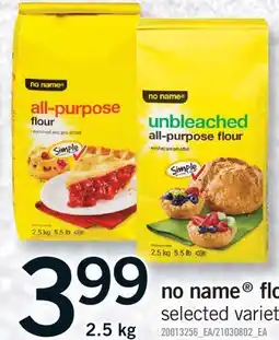 Fortinos NO NAME FLOUR, 2.5 KG offer