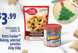 Fortinos BETTY CROCKER BAKING 263G - 550G offer