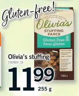 Fortinos OLIVIA'S STUFFING, 255 G offer