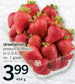 Fortinos STRAWBERRIES, 454 g offer